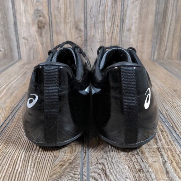 Asics Hyper Sprint 7 Track Field Running Shoes Sneakers Black 1091A015 Men Sz 11 - Picture 5 of 11